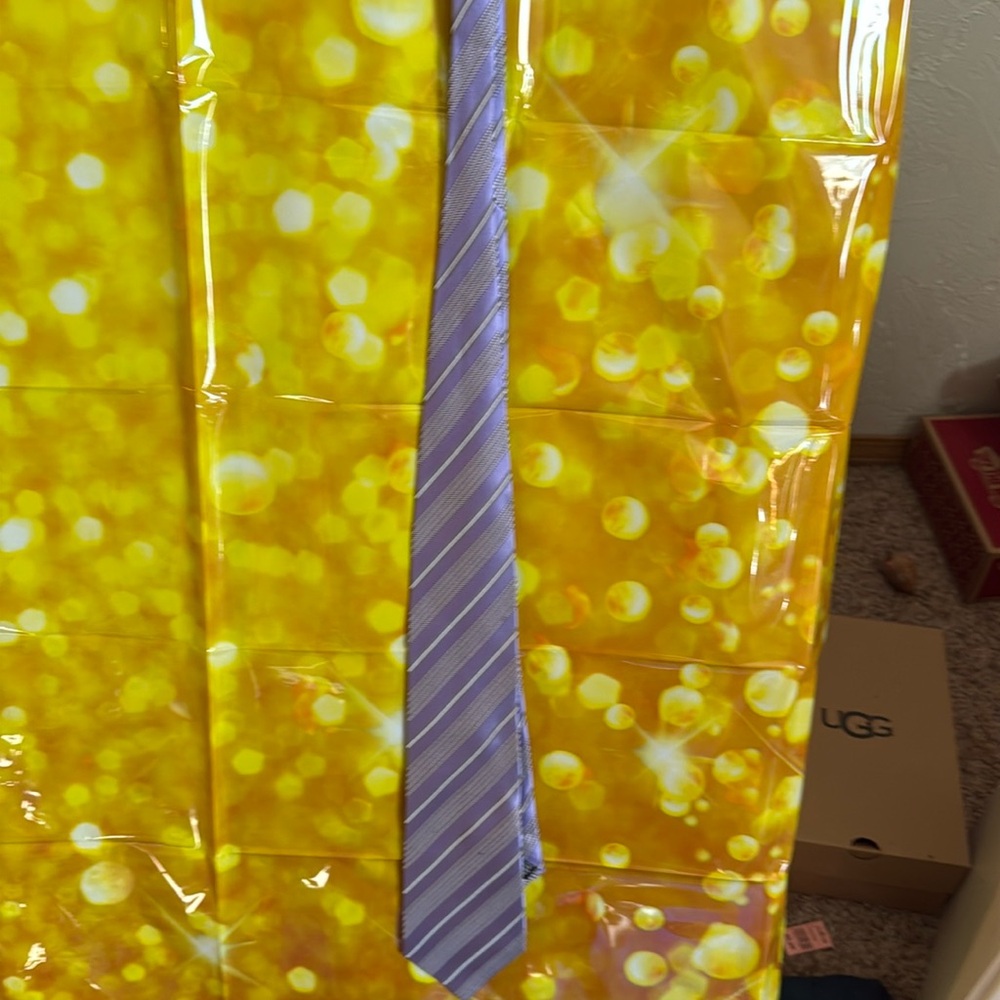 Silk  tie by Roberto Villini. Looks amazing with a solid, striped, shirt.